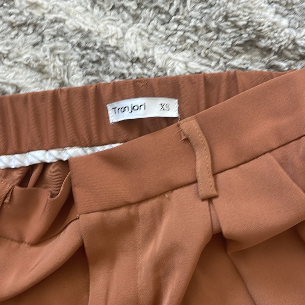 Women’s “Tronjori” pants ; size XS; caramel tan brown color - Picture 3 of 4